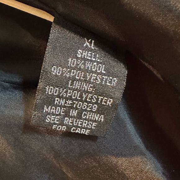 Plaid Lightweight Coat Jacket| Size XL - Picture 6 of 9